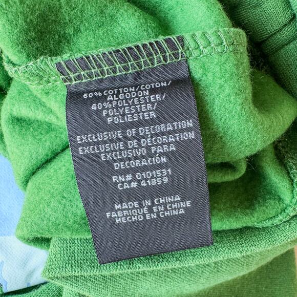 NWT-Bluey Christmas Crewneck Fleece Pullover Sweatshirt w Bells-Unisex SZ Small - Picture 6 of 7